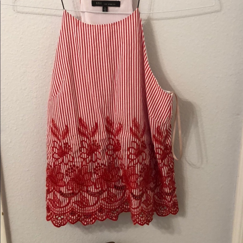 Striped tank